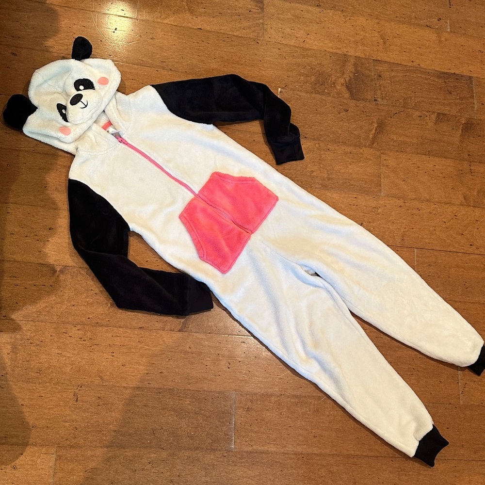 Tucker + Tate Panda One Piece - White, Black, Pink